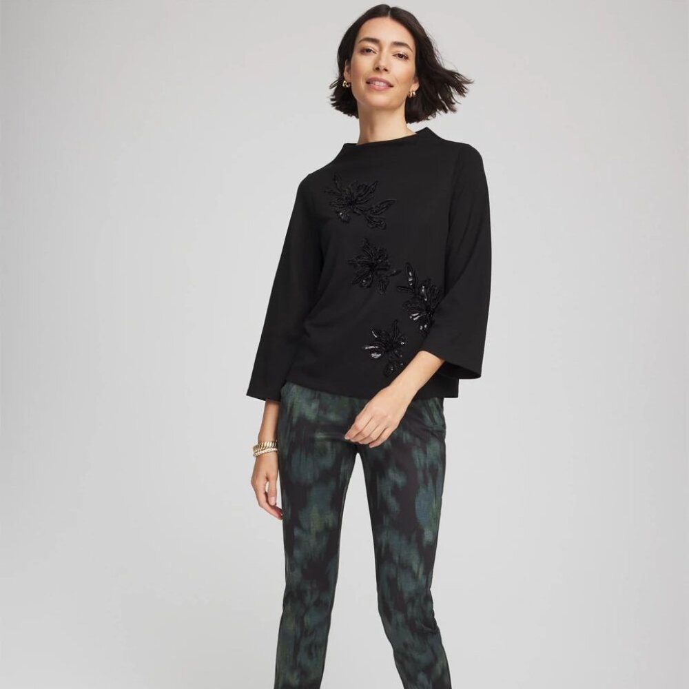 Embellished Structured Top